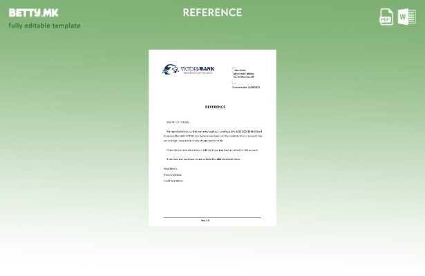 Референтен шаблон за затворање на Молдавија Викторијабанк во модерен стил